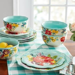 ❤️ 12 Piece SetvNew Pioneer Woman Sweet Romance Blossoms